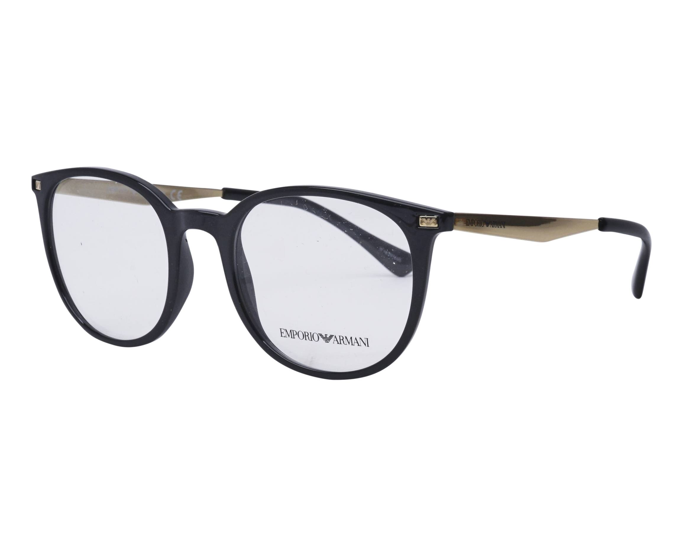 Emporio Armani EA-3168 5001 52-20 schwarz  Profilansicht