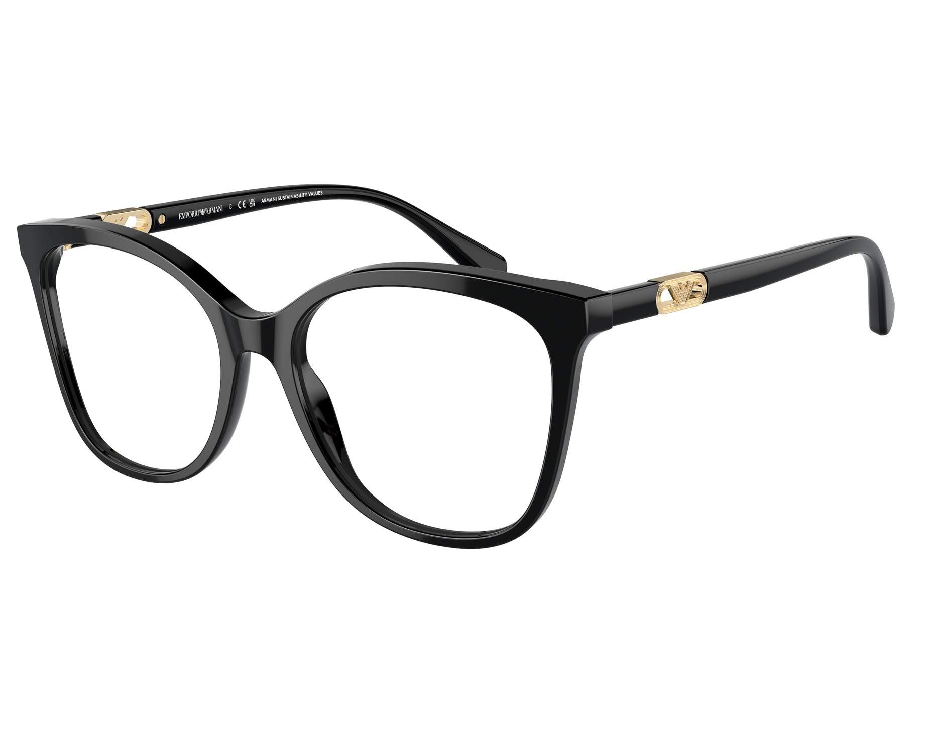 Emporio Armani EA3231 5017 54-17 Black  360-Grad-Ansicht 1