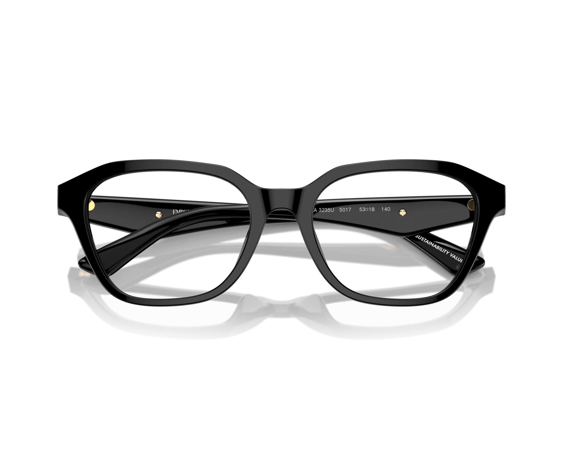 Emporio Armani EA3235U 5017 53-18 schwarz  360-Grad-Ansicht 5