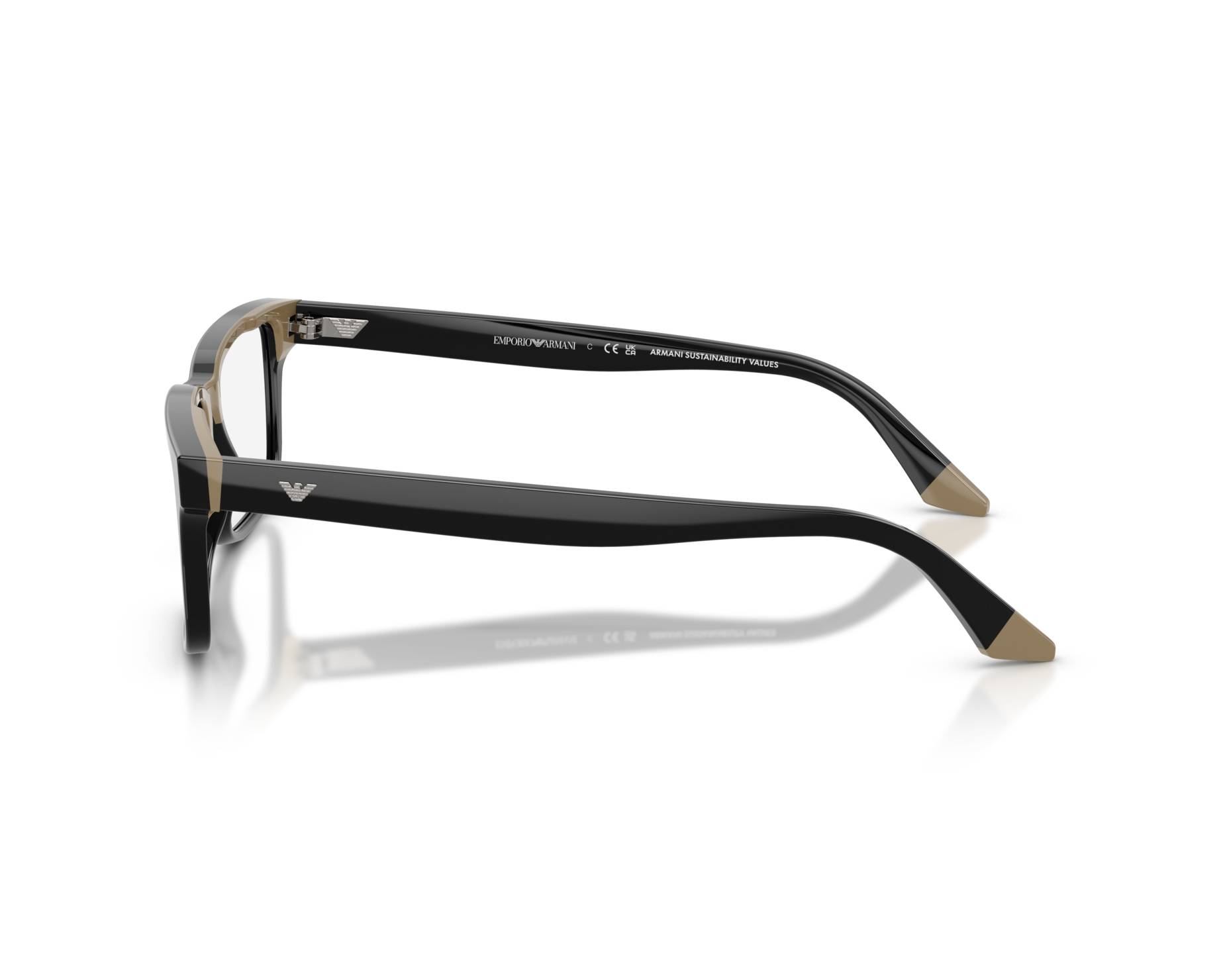 Emporio Armani EA3269 6313 54-18 schwarz  360-Grad-Ansicht 1
