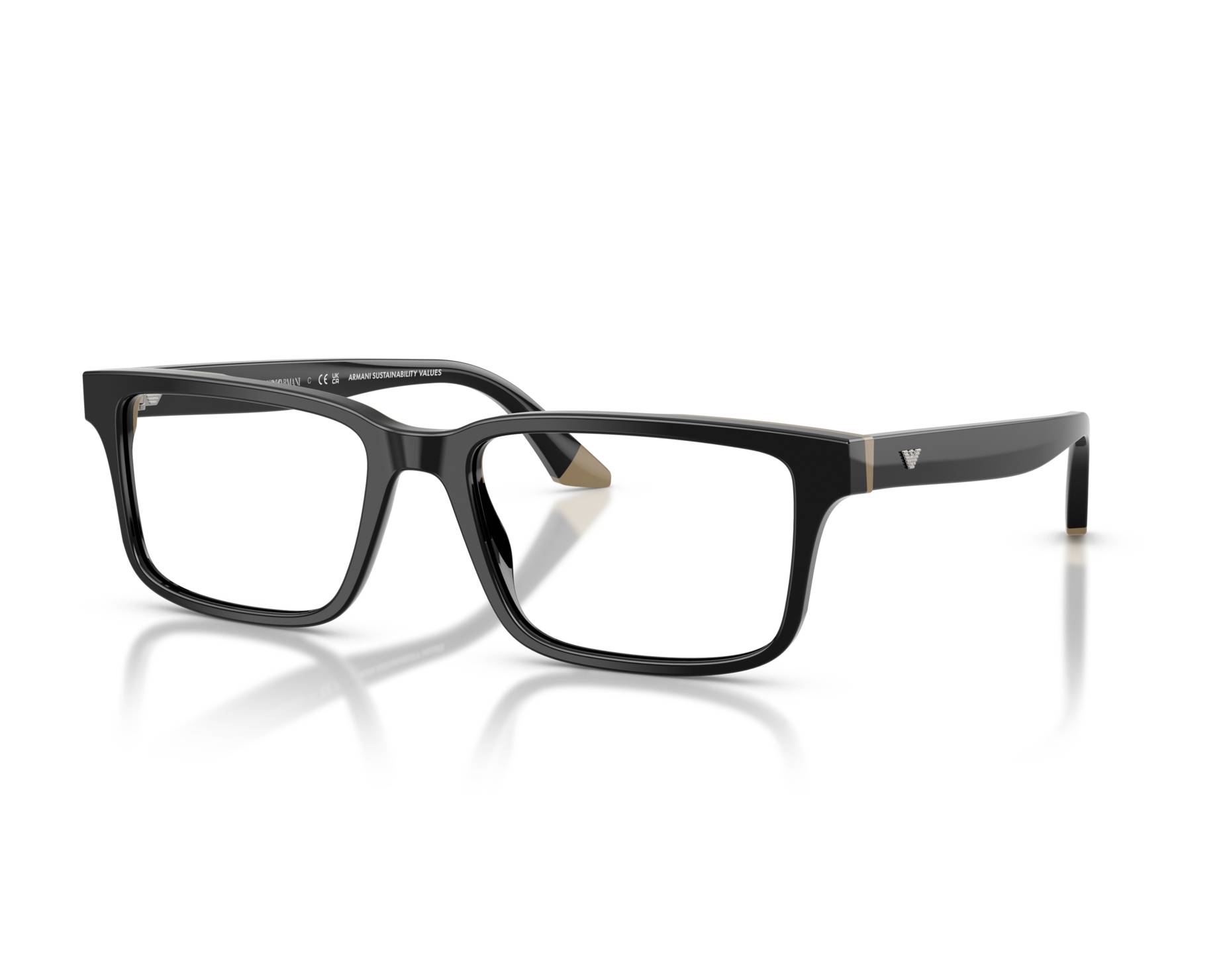 Emporio Armani EA3269 6313 54-18 schwarz  360-Grad-Ansicht 2