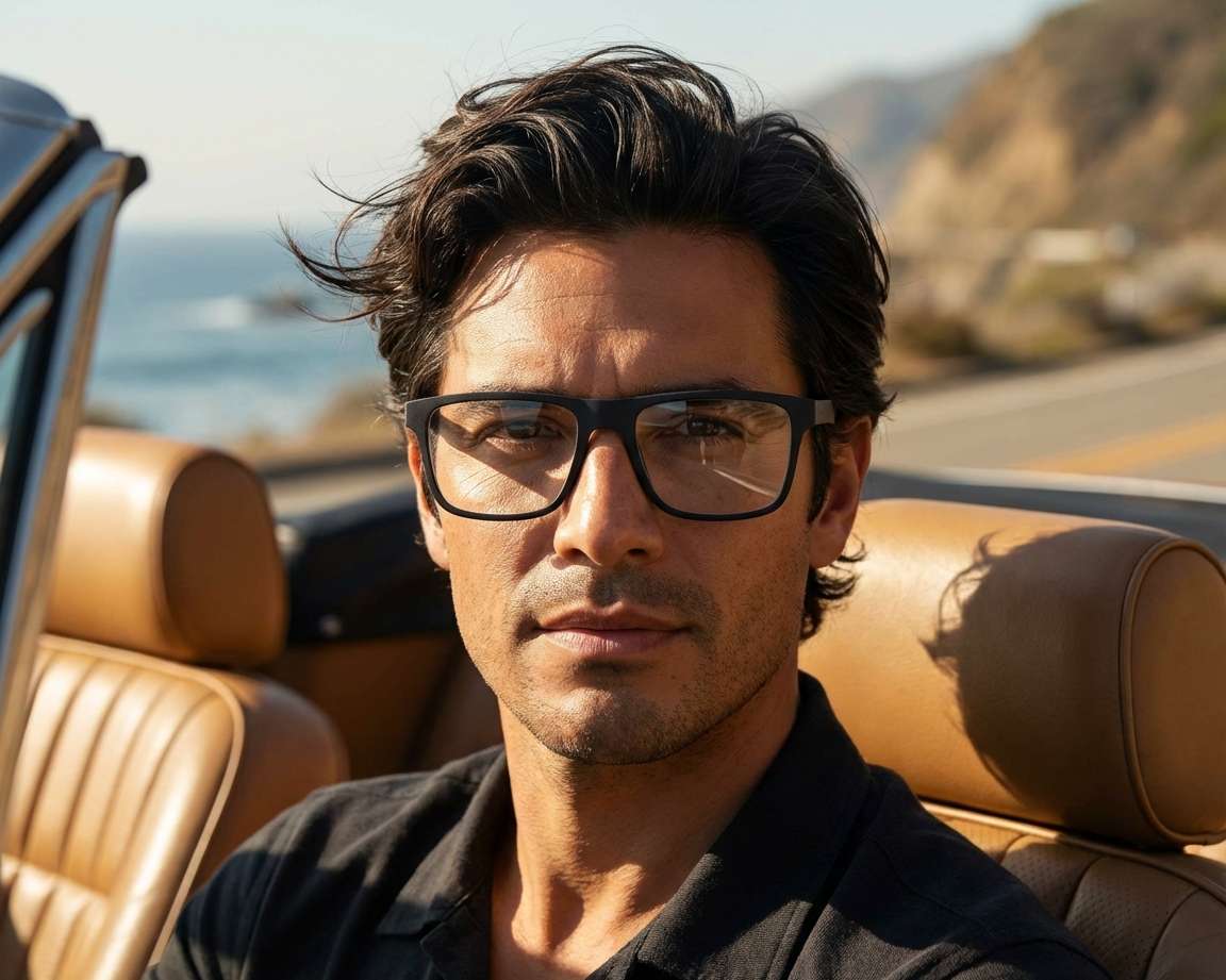 Emporio Armani EA-4115 58531W 54-18 Black Khaki 360-Grad-Ansicht 7