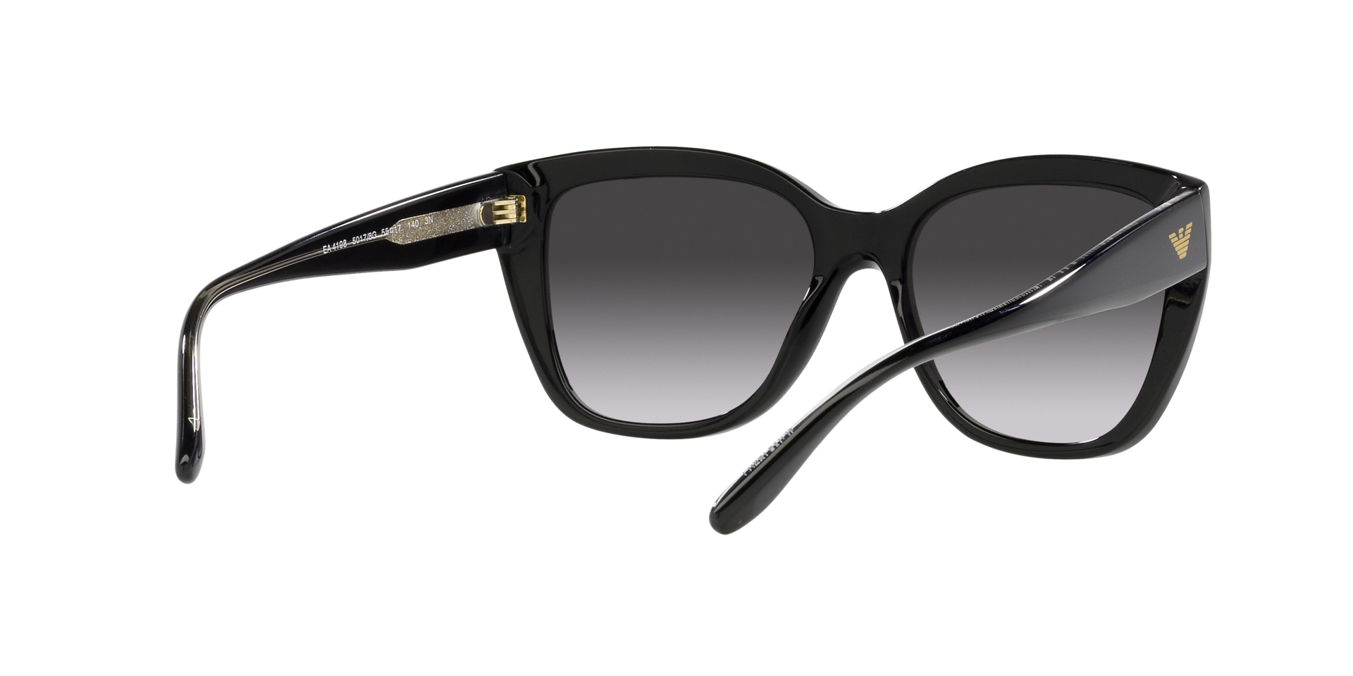 Emporio Armani EA4198 50178G 55-17 schwarz  360-Grad-Ansicht 10