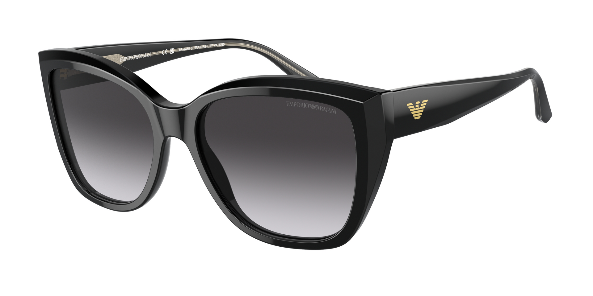 Emporio Armani EA4198 50178G 55-17 schwarz  360-Grad-Ansicht 12