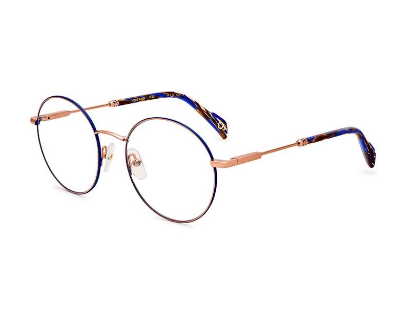 Etnia Barcelona HYDE PARK PGBL 53-20 Blue Rose gold Vorderansicht
