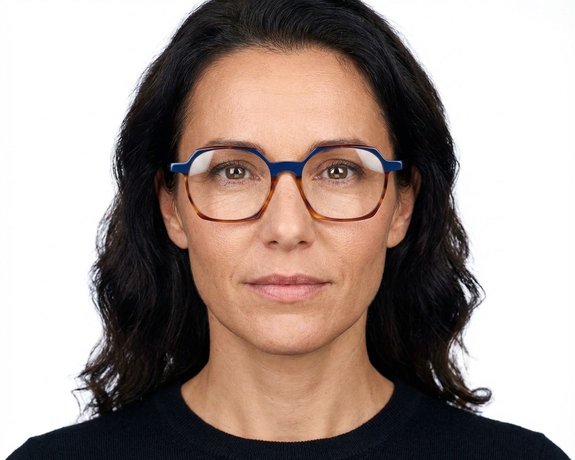 Etnia Barcelona JANI BLRD 50-17 Bleu Havane andere Ansicht