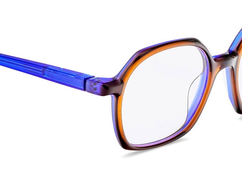 Etnia Barcelona DICE BLOG 46-16 Havana Blue Seitenansicht