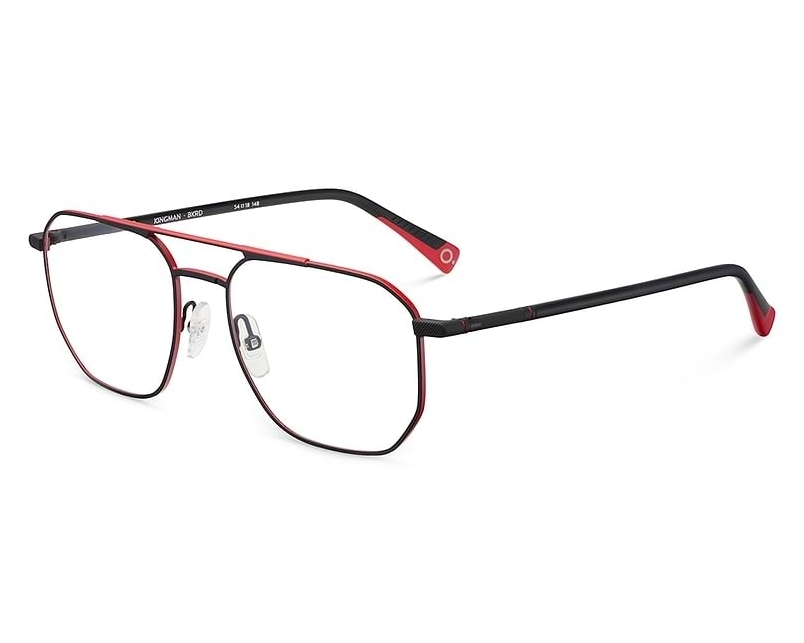Etnia Barcelona KINGMAN BKRD 54-18 Black Red Seitenansicht