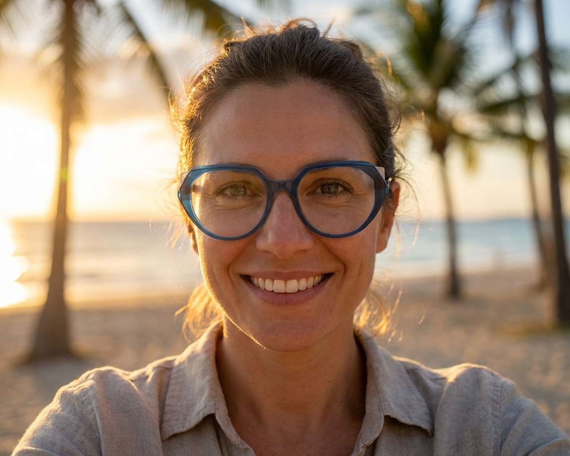 Etnia Barcelona LAVAL BLHV 51-18 blau havana andere Ansicht