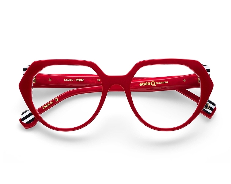 Etnia Barcelona LAVAL RDBK 51-18 rot schwarz Profilansicht