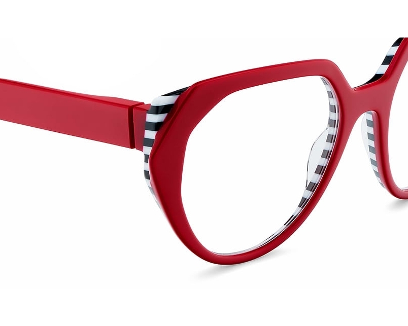 Etnia Barcelona LAVAL RDBK 51-18 rot schwarz Vorderansicht