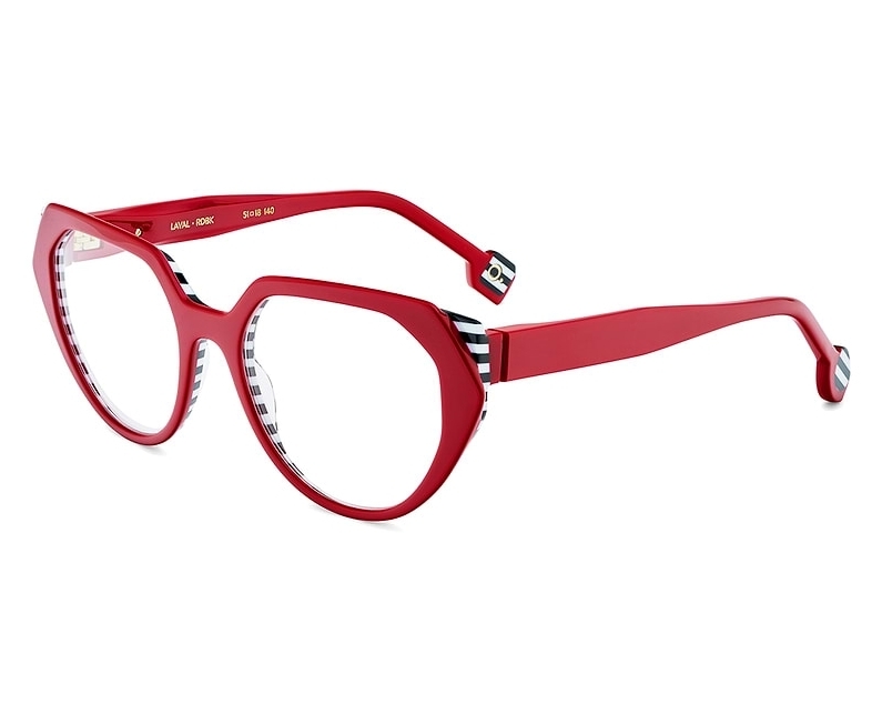 Etnia Barcelona LAVAL RDBK 51-18 rot schwarz Seitenansicht