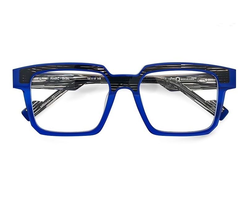 Etnia Barcelona MARC BKBL 54-19 Bleu Noir Vorderansicht