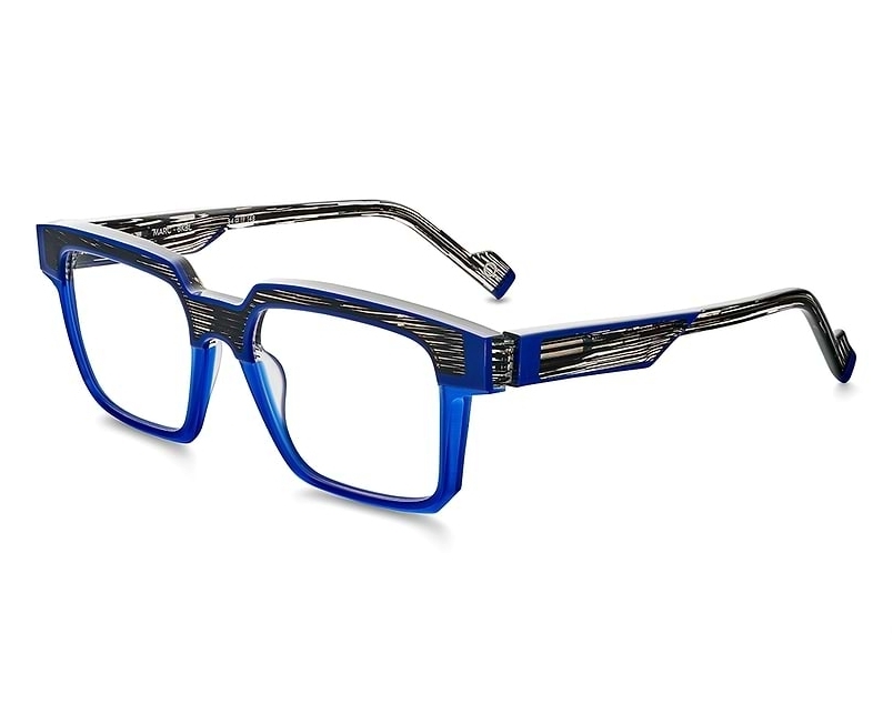 Etnia Barcelona MARC BKBL 54-19 Bleu Noir Seitenansicht