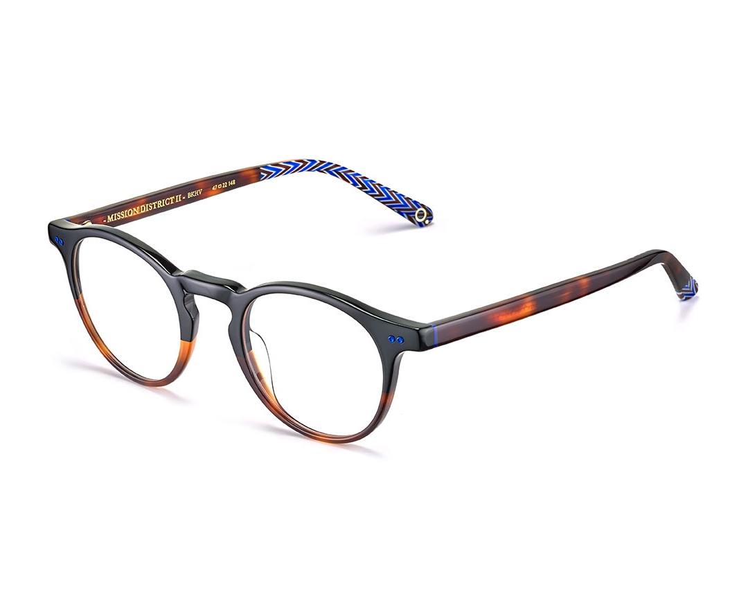 Etnia Barcelona MISSIONDISTRICTII BKHV 47-22 Black Havana Vorderansicht