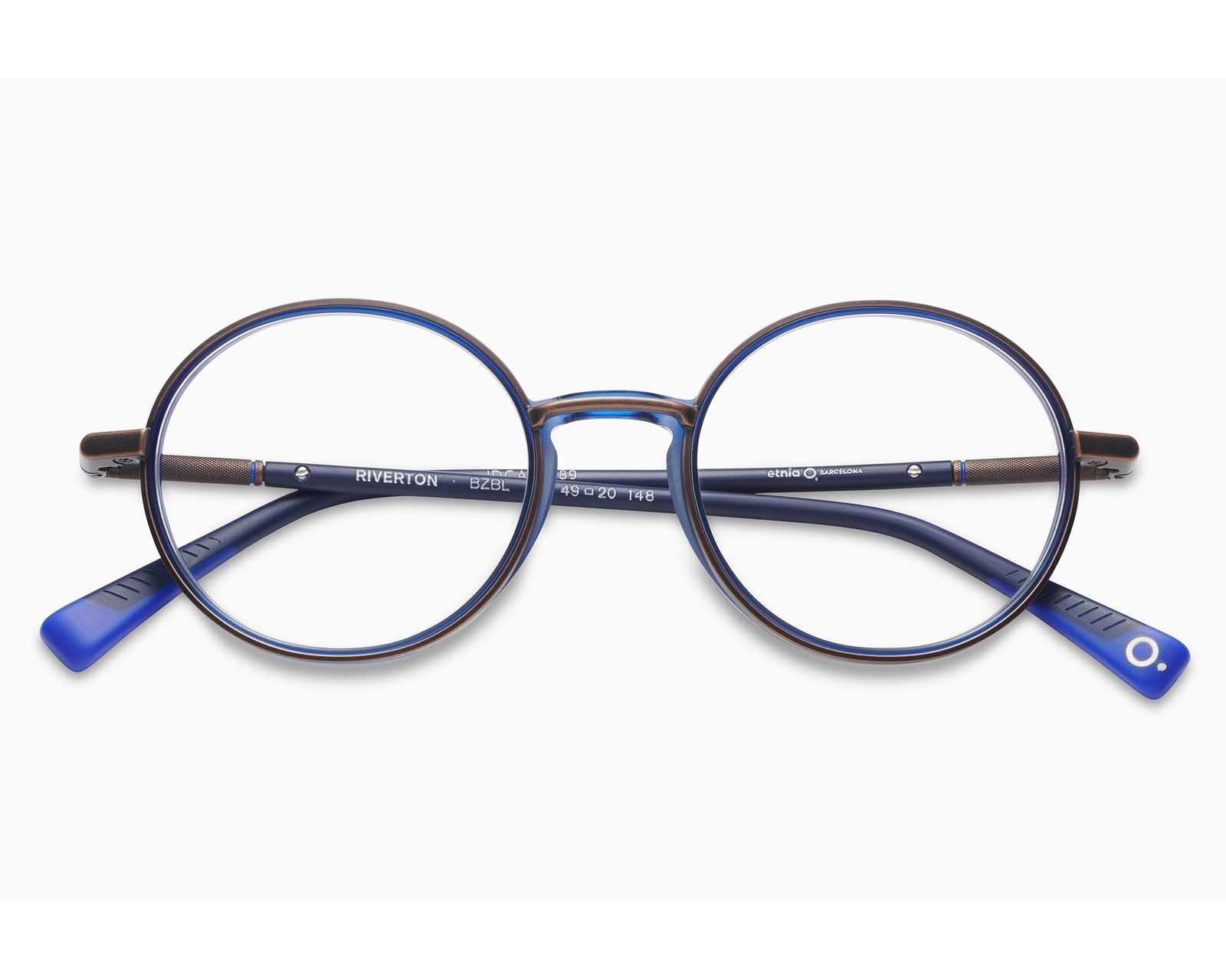 Etnia Barcelona RIVERTON BZBL 49-20 Bronze Blue Profilansicht