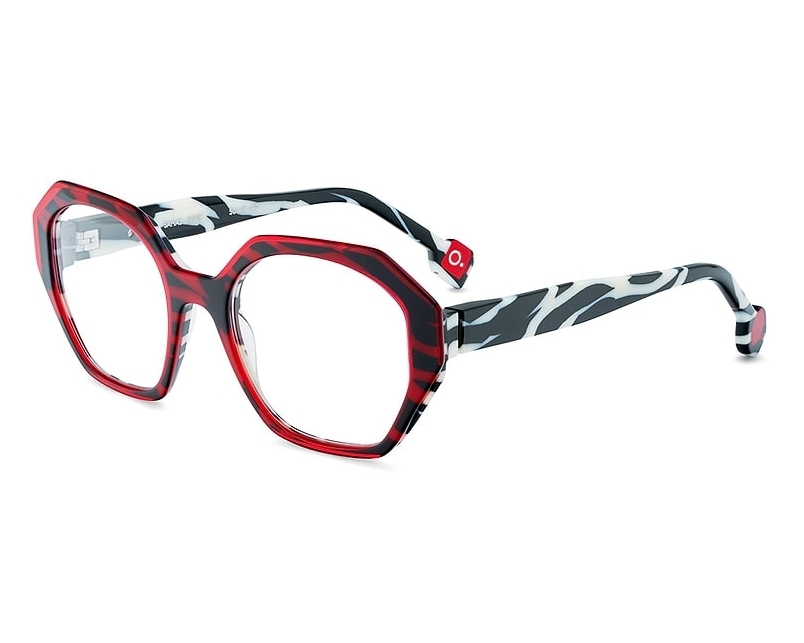 Etnia Barcelona SAHAS RDZE 50-19 Red Zebra Seitenansicht