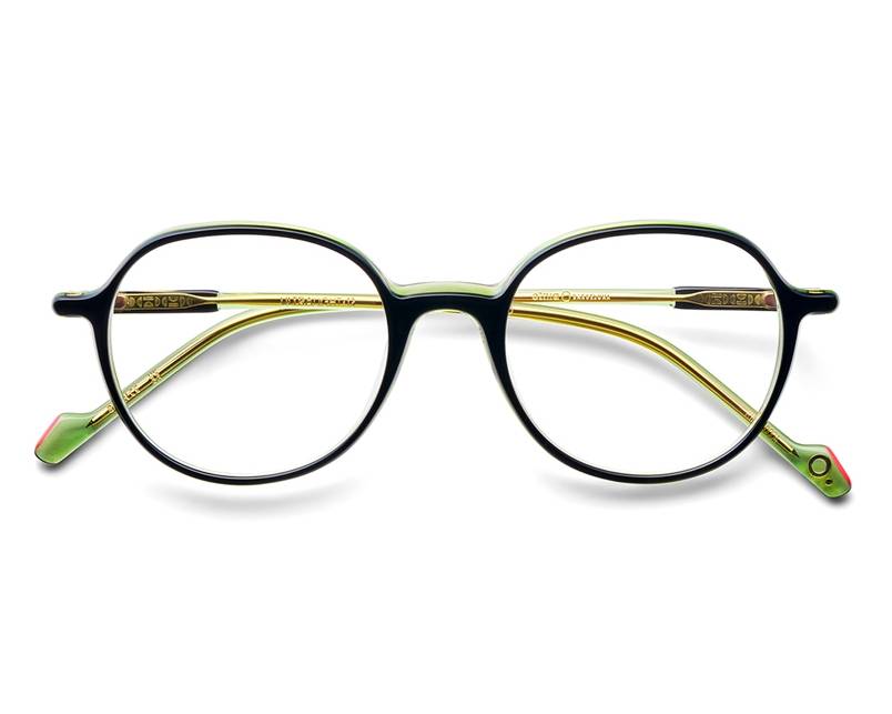 Etnia Barcelona ULTRALIGHT 12 BKGR 48-18 schwarz grün Seitenansicht