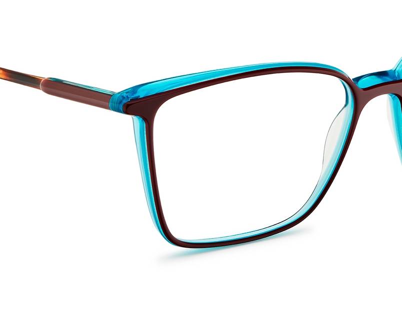 Etnia Barcelona ULTRALIGHT 3 BXTQ 54-15 bordeaux türkis Profilansicht