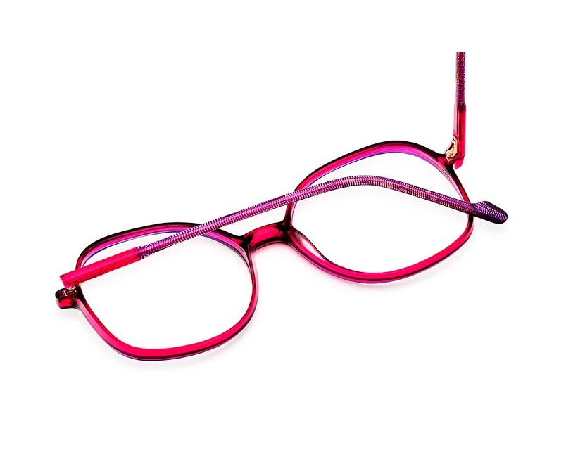 Etnia Barcelona ULTRALIGHT 8 PU 53-16 pflaumenfarben violett Profilansicht