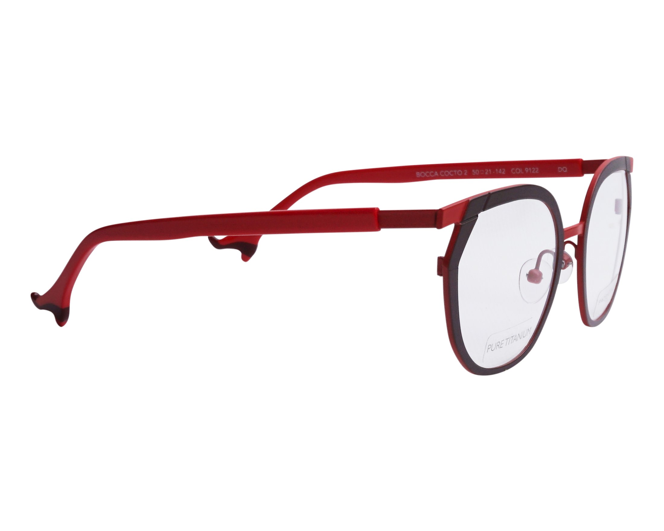 Face a Face BOCCA-COCT-2 9122 50-21 braun rot Seitenansicht