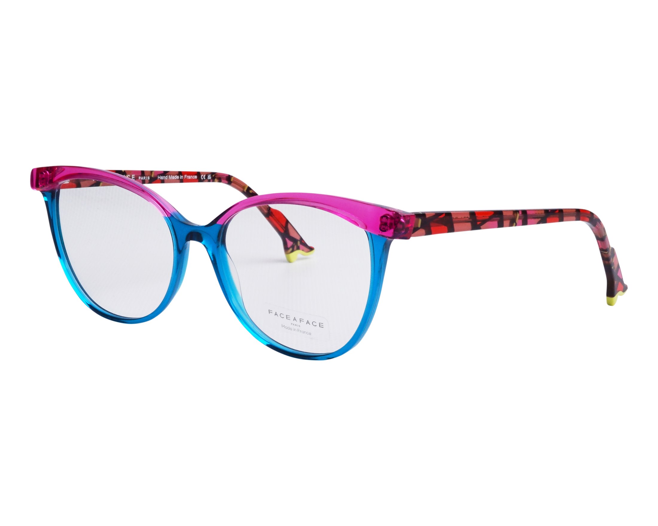 Face a Face BOCCA-KAHL-3 084 55-16 fuchsia blau Profilansicht