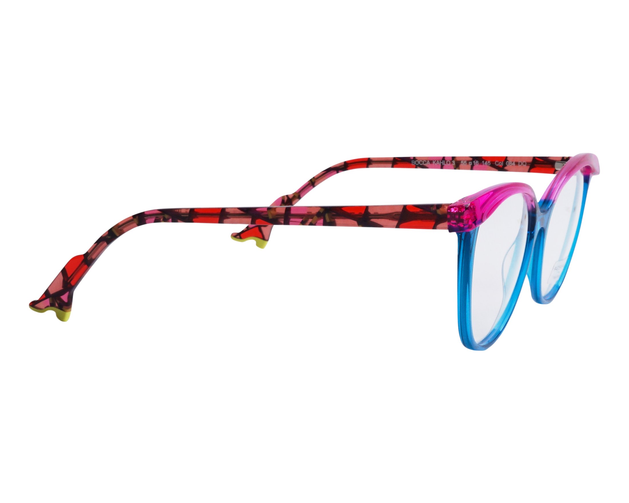 Face a Face BOCCA-KAHL-3 084 55-16 fuchsia blau Seitenansicht
