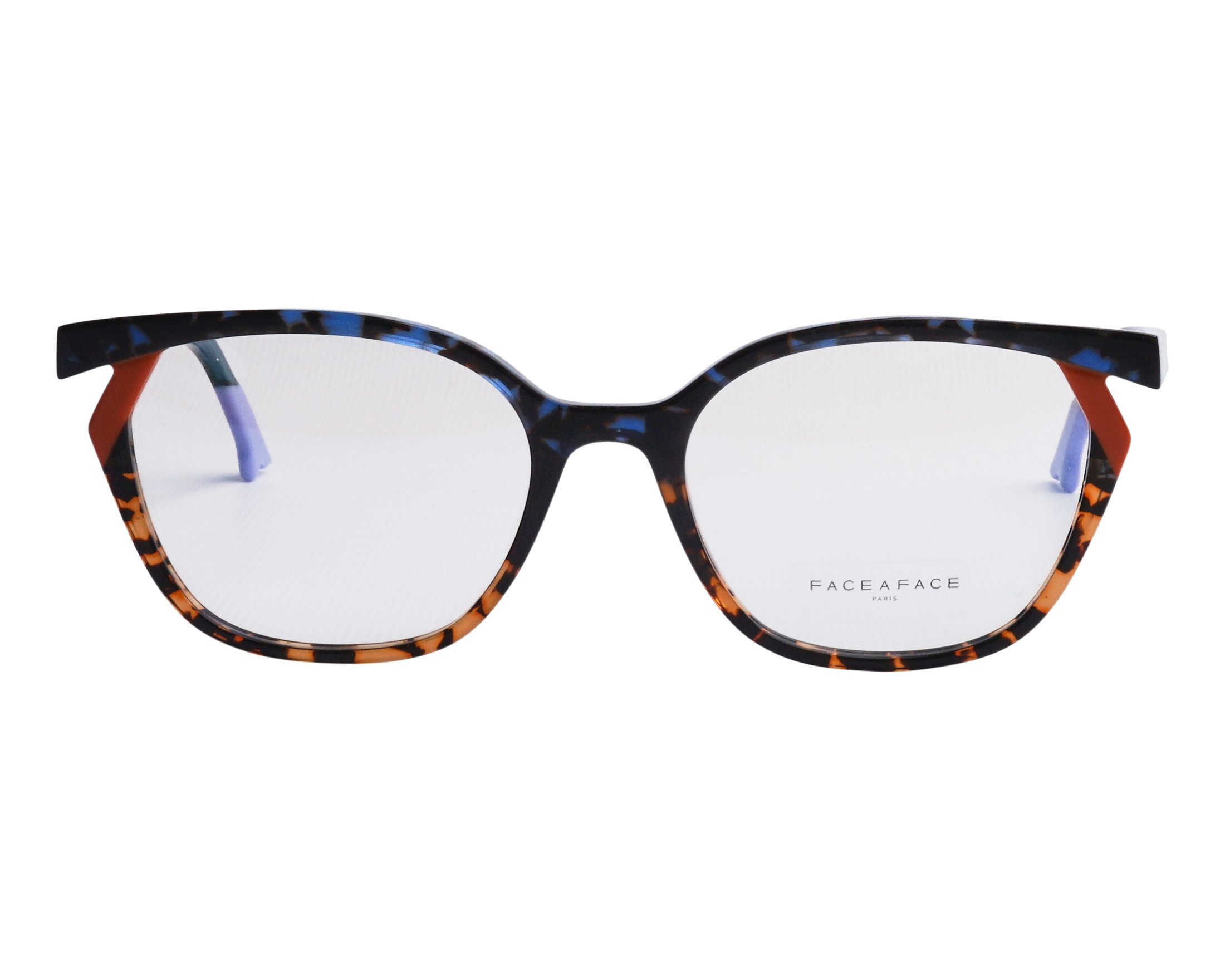 Face a Face BOCCA-KUMA-3 6205 53-18 Bleu Orange Vorderansicht