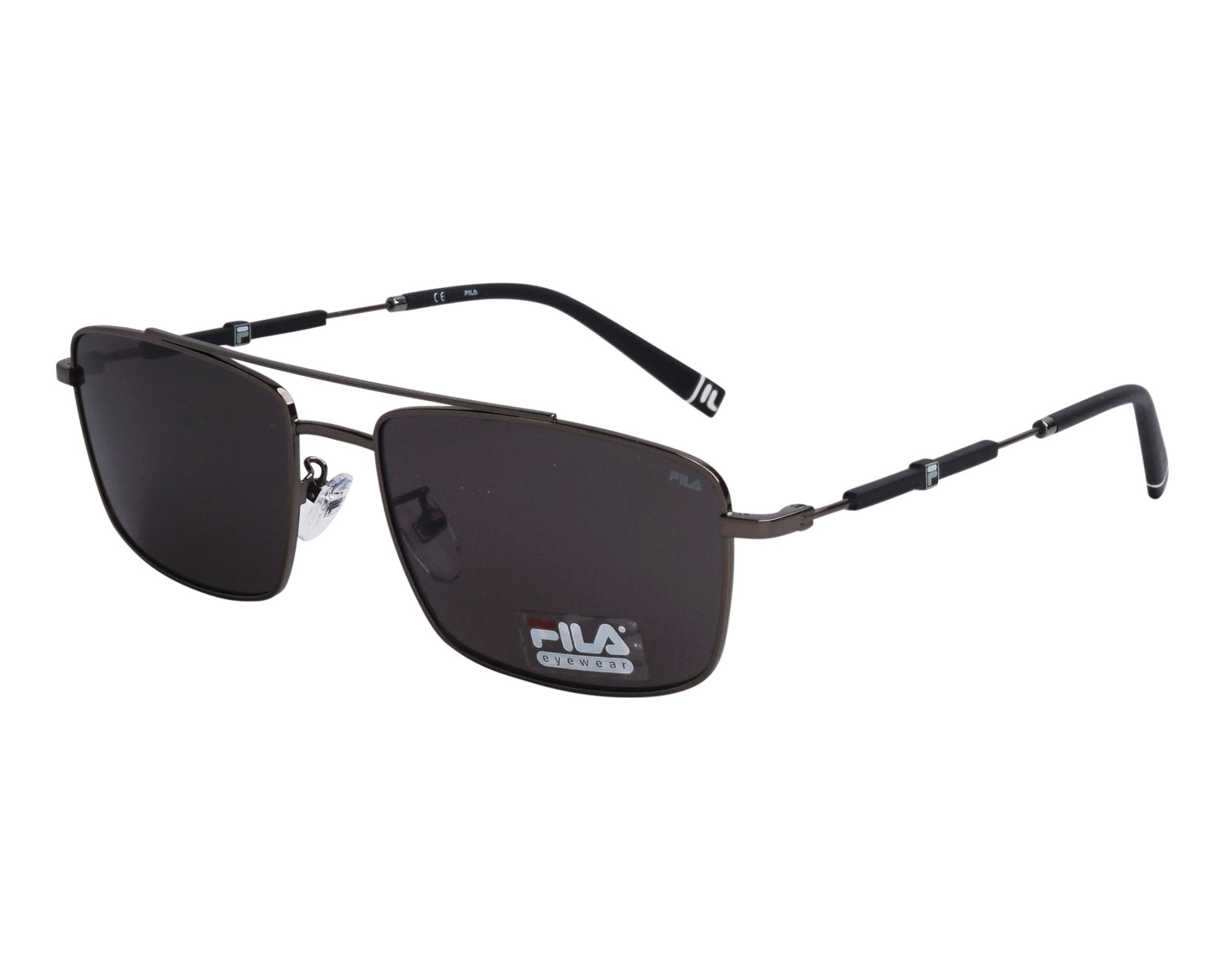 Fila SFI116 0568 57-17 stahlfarben schwarz Profilansicht