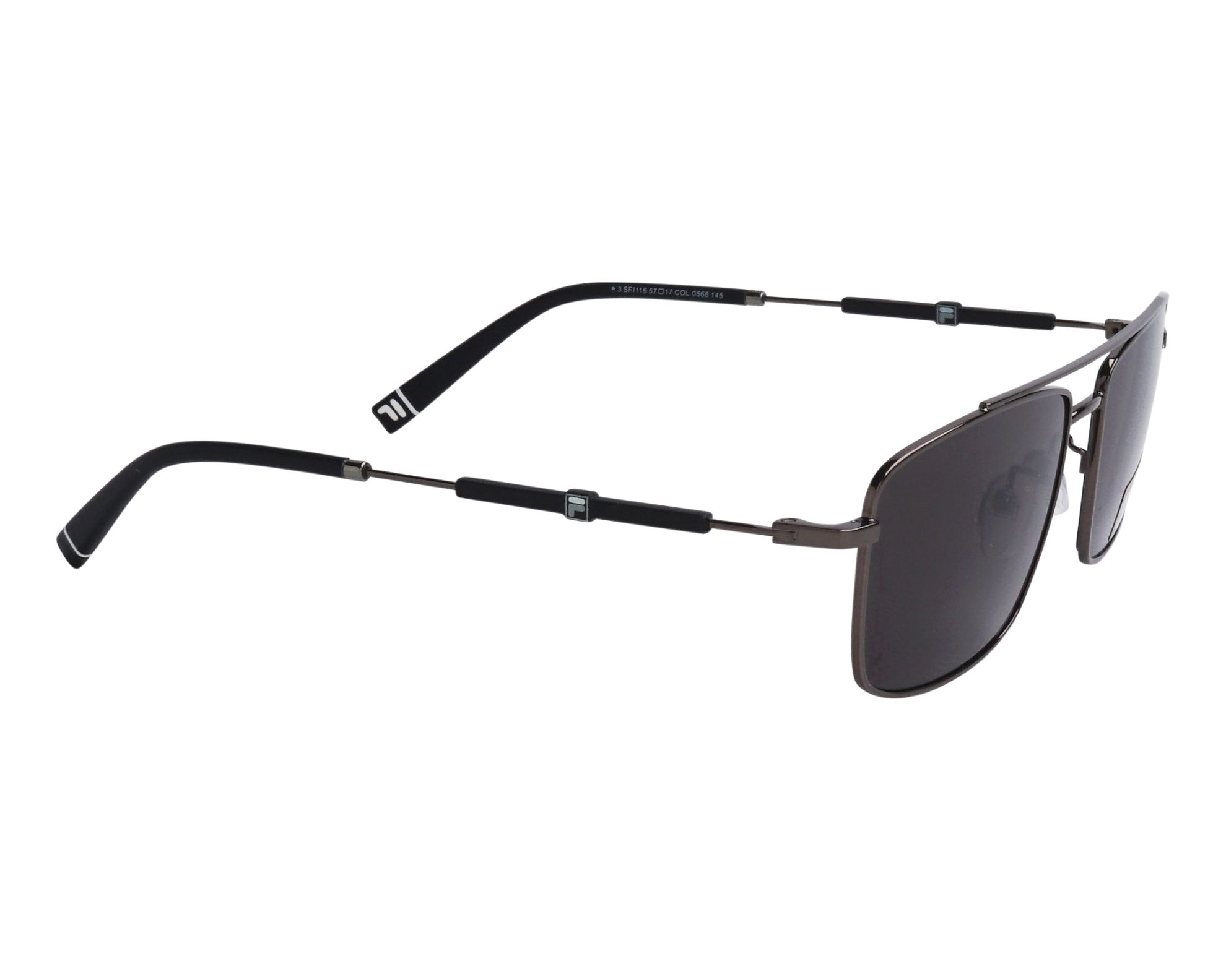 Fila SFI116 0568 57-17 stahlfarben schwarz Seitenansicht