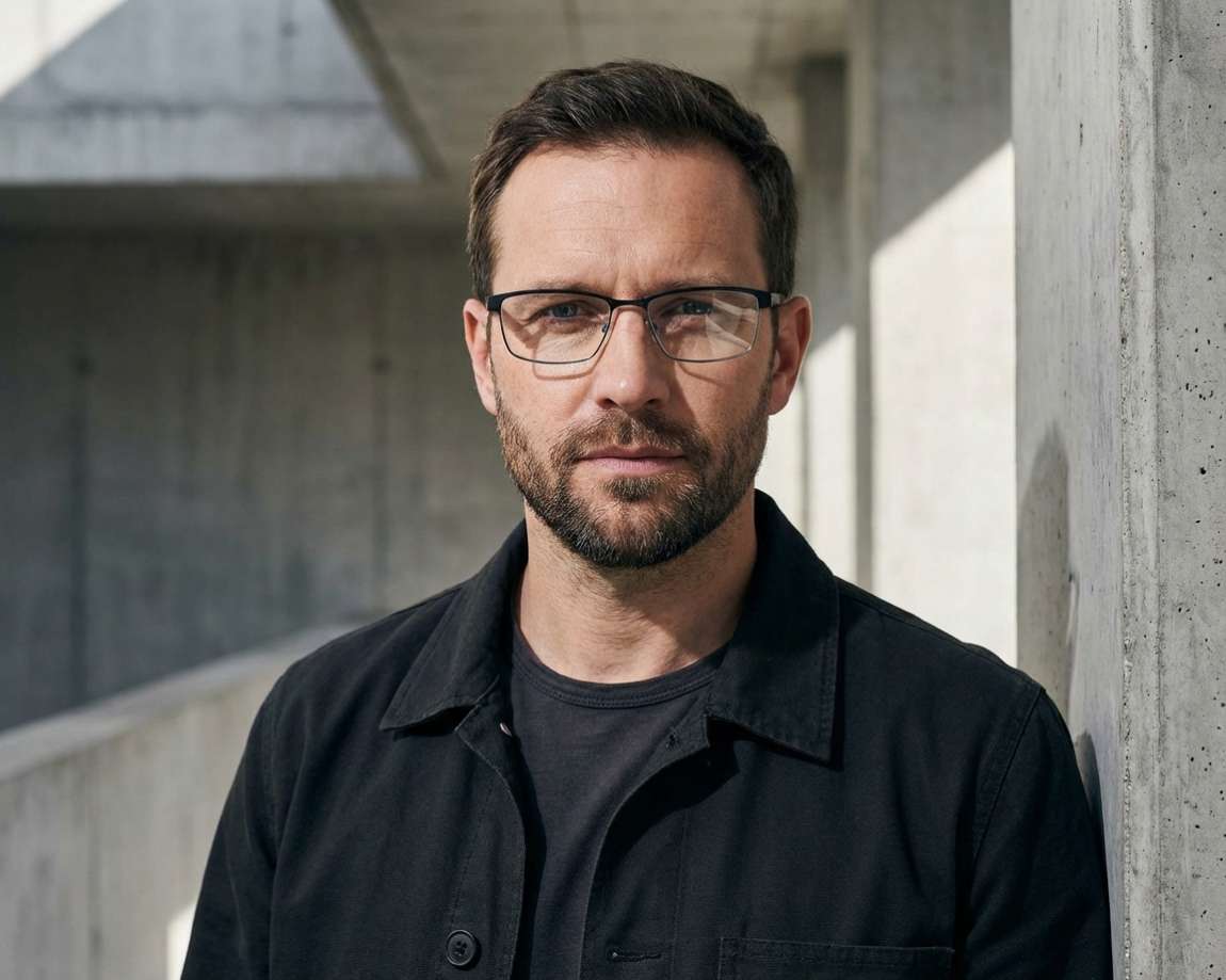 Flexon E1110 033 55-18 Noir Gunmetal 360-Grad-Ansicht 5