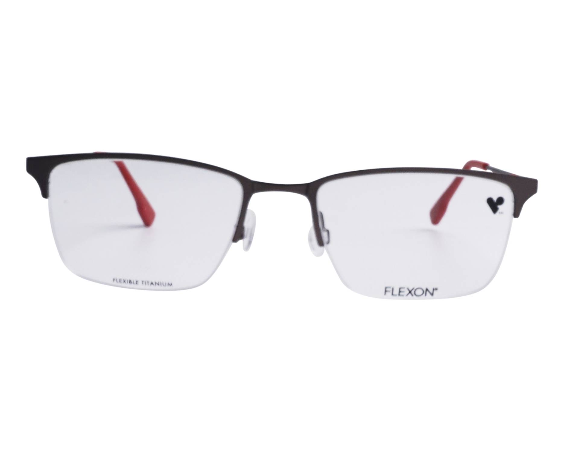 Flexon E1130 072 55-20 grau rot 360-Grad-Ansicht 2