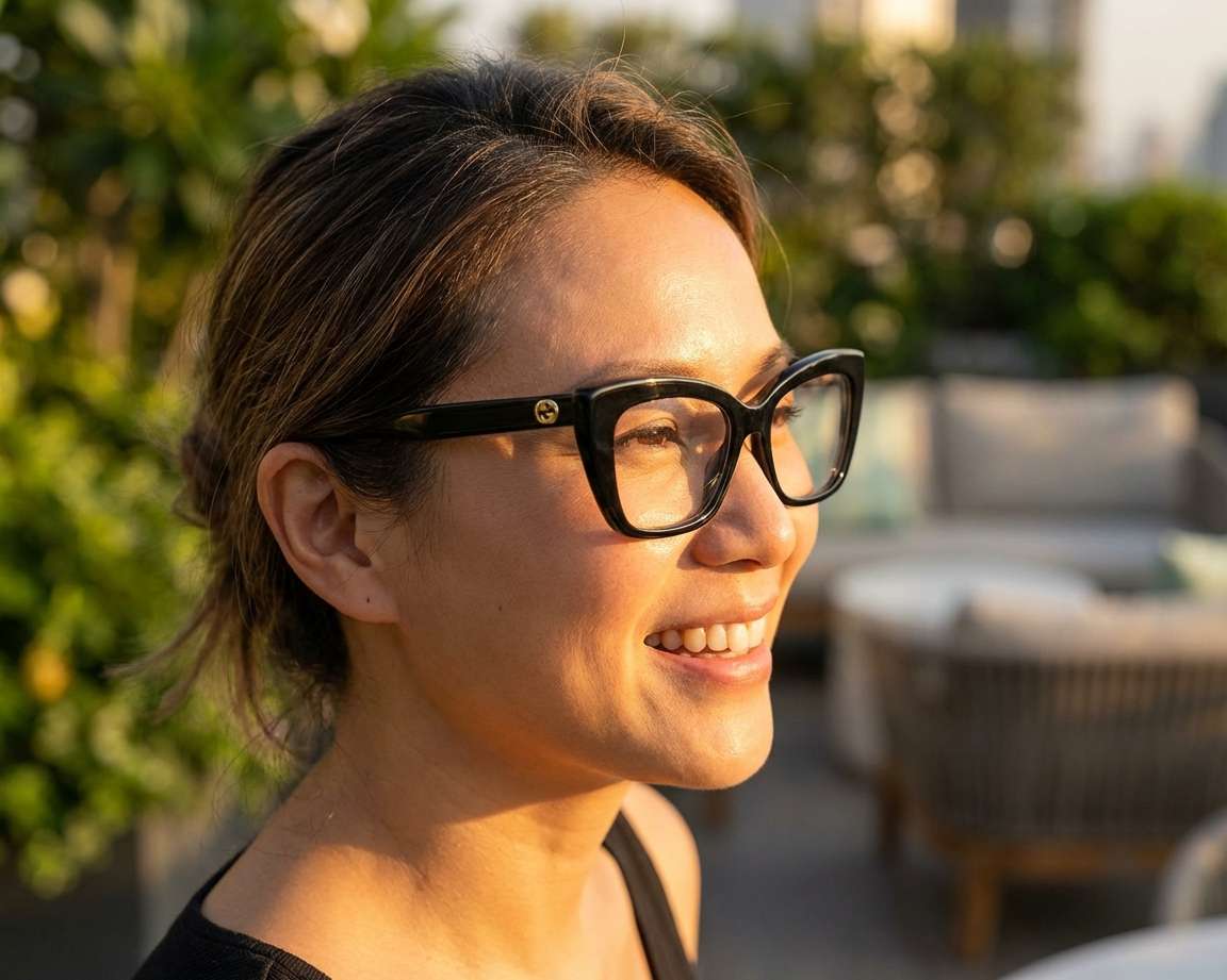 Gucci GG-0165-O 001 51-17 schwarz  andere Ansicht