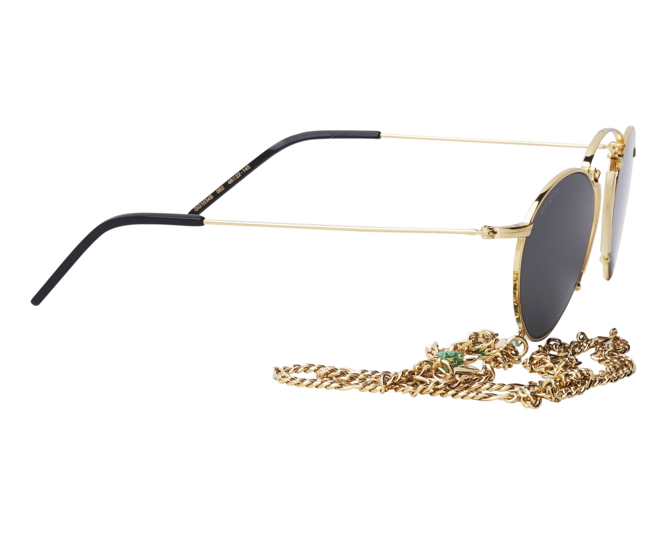 Gucci GG1034S 002 48-22 gold  360-Grad-Ansicht 4