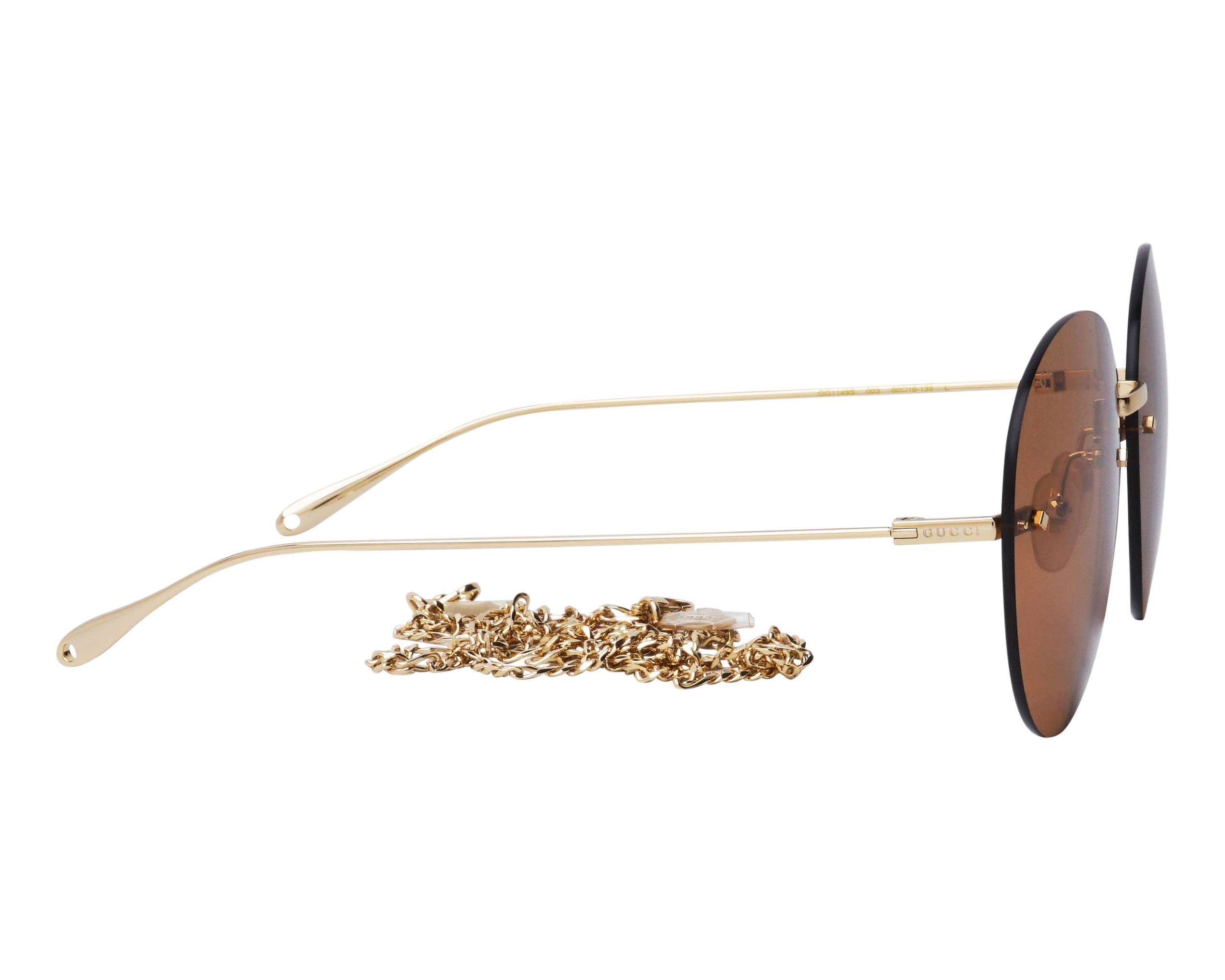 Gucci GG1149S 003 - gold  Seitenansicht