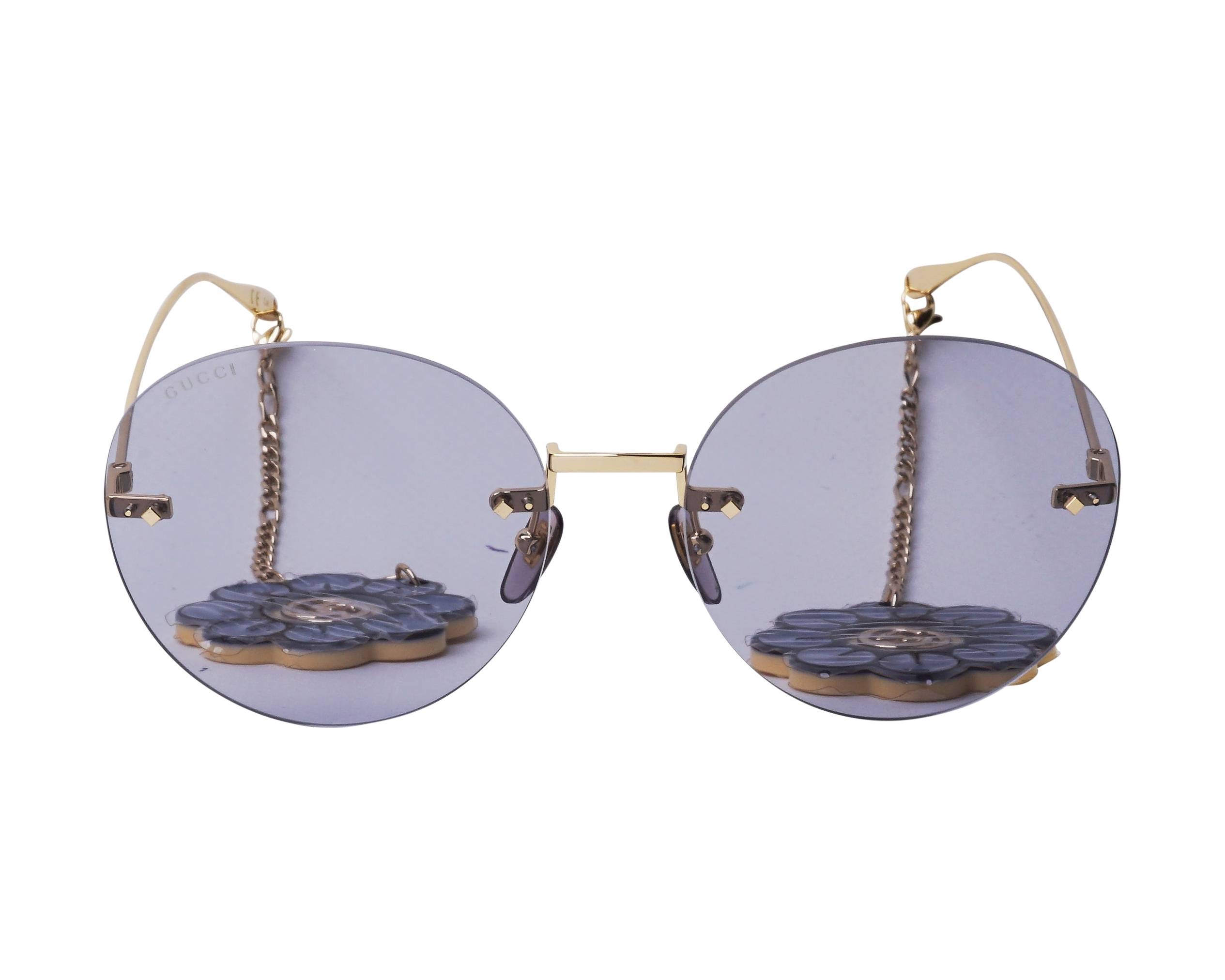 Gucci GG1149S 006 60-18 Gold  Vorderansicht