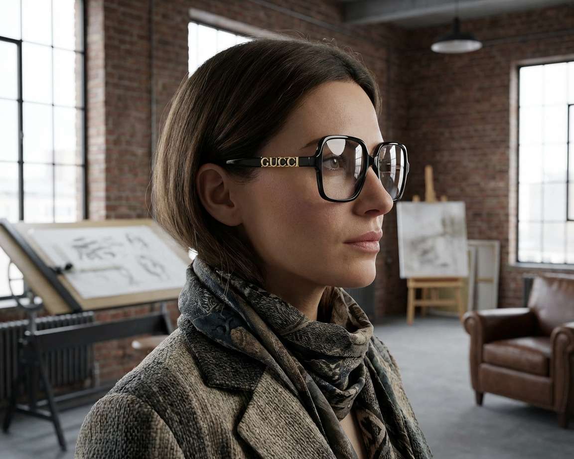 Gucci GG1193O 001 56-18 schwarz  andere Ansicht