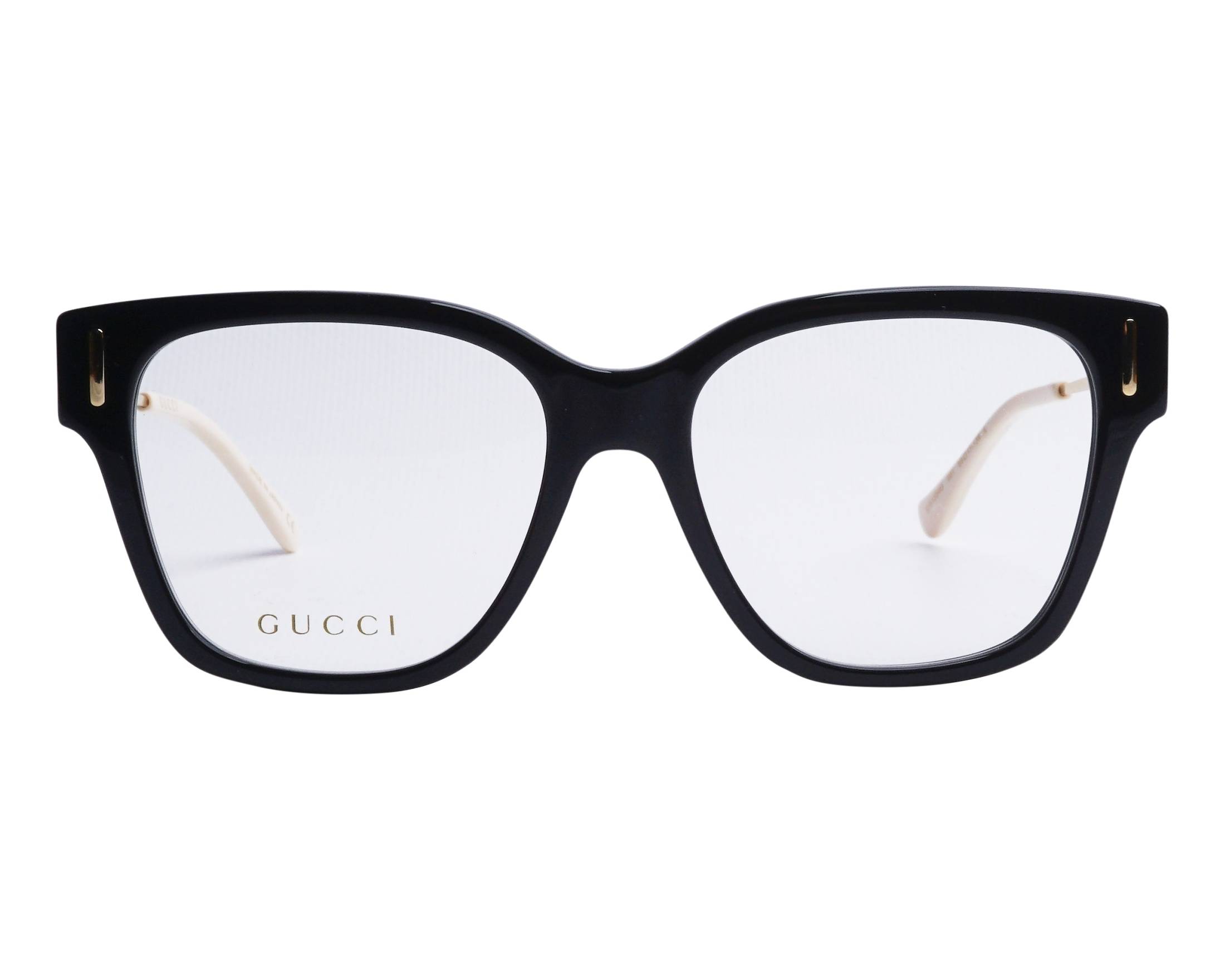 Gucci GG1204O 001 55-17 schwarz  Vorderansicht
