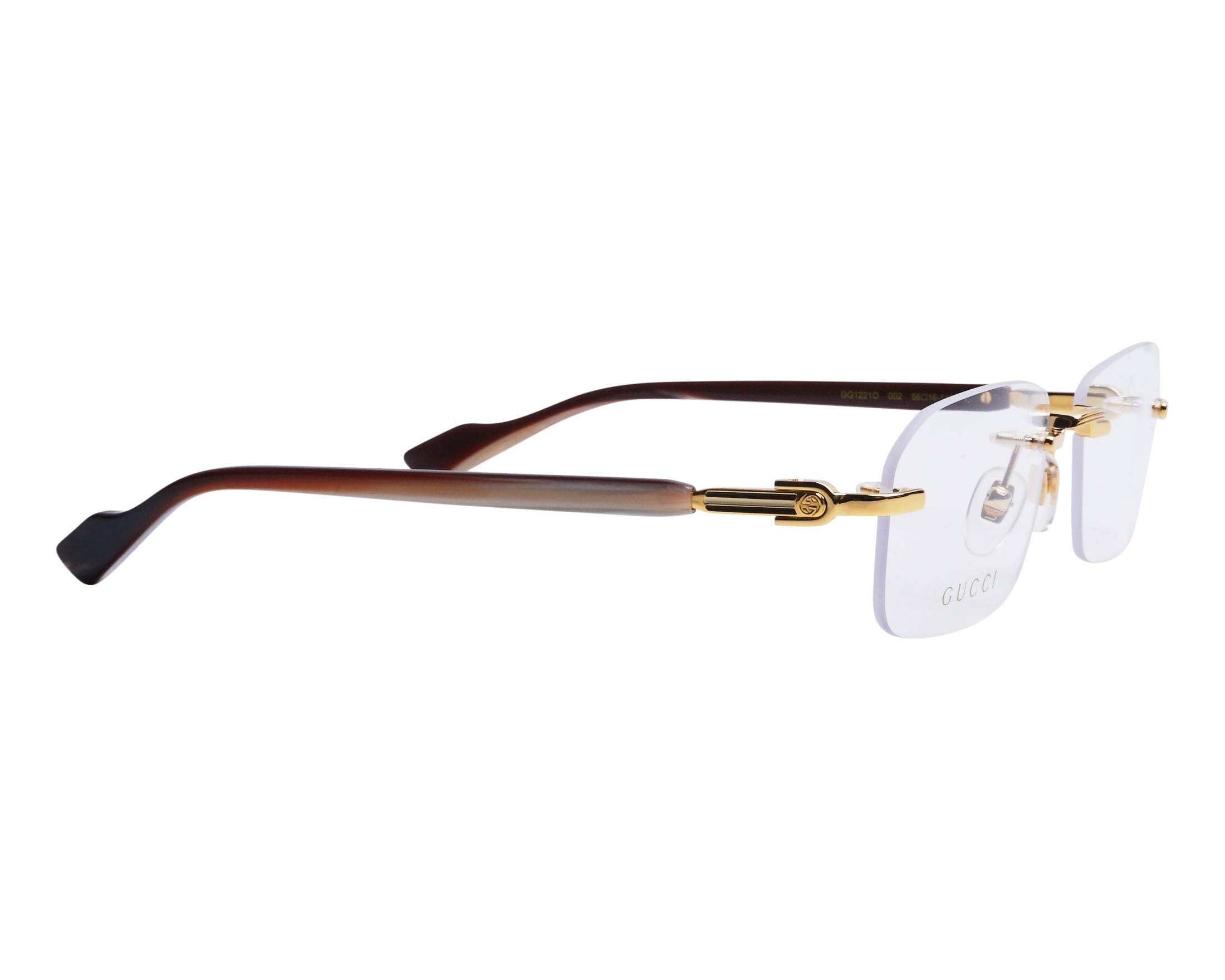 Gucci GG1221O 002 56-16 Or  Seitenansicht