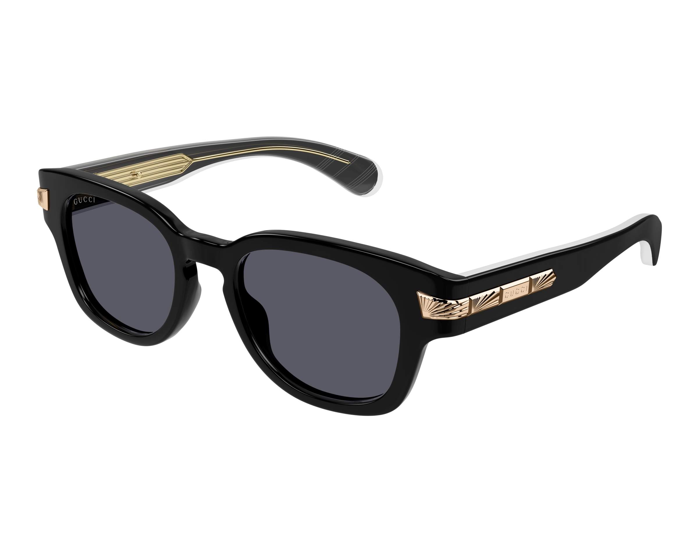 Gucci GG1518S 001 51-20 schwarz  Profilansicht