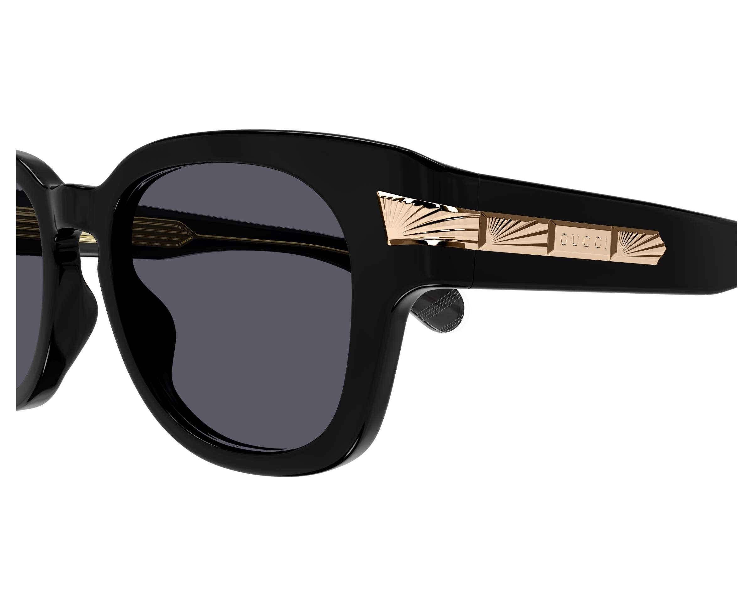 Gucci GG1518S 001 51-20 schwarz  Seitenansicht