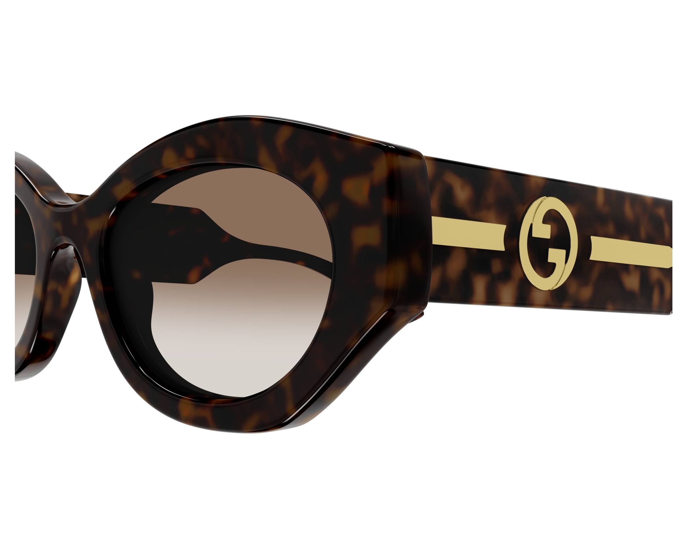 Gucci GG1553S 002 52-21 havana  Profilansicht