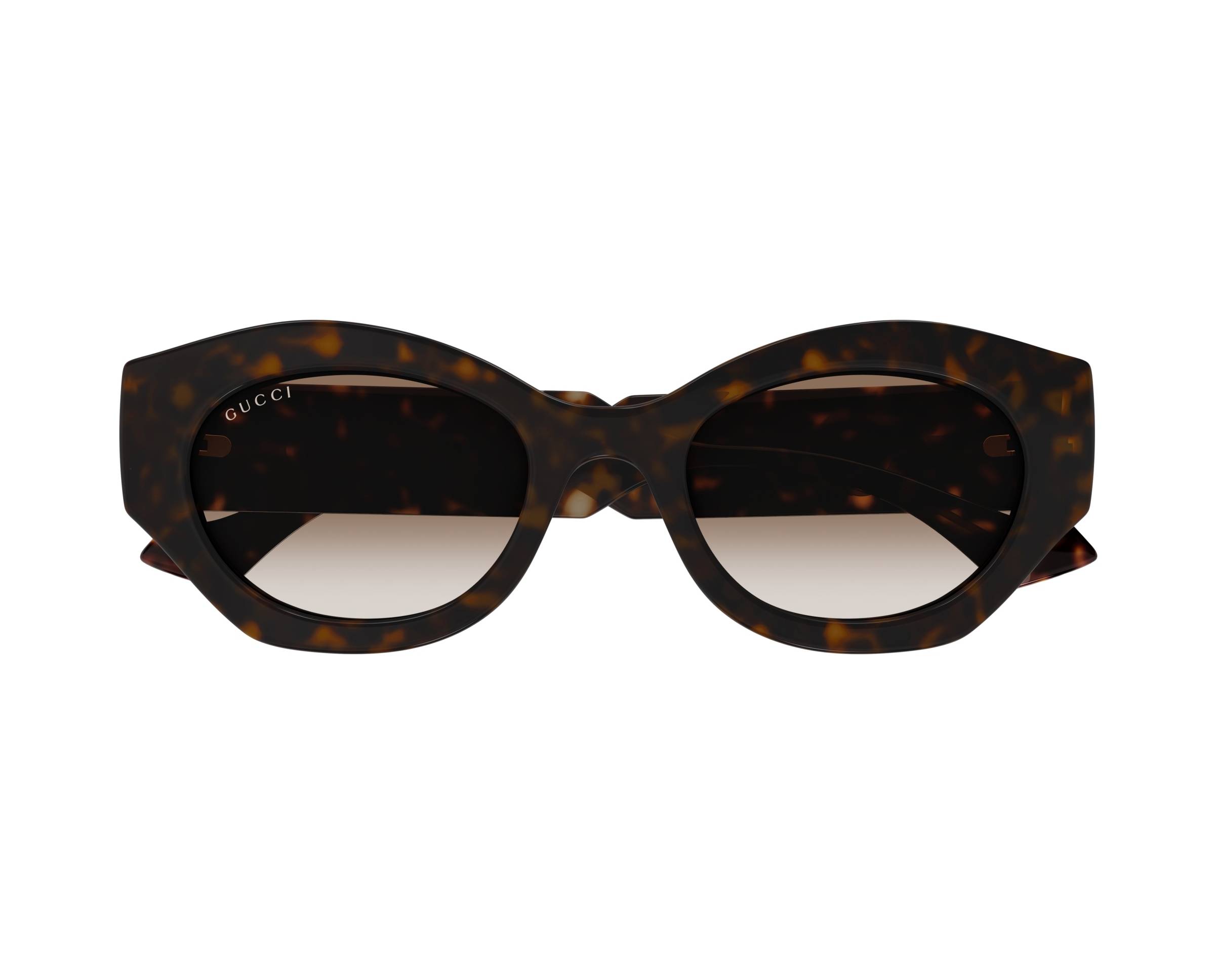 Gucci GG1553S 002 52-21 havana  Vorderansicht