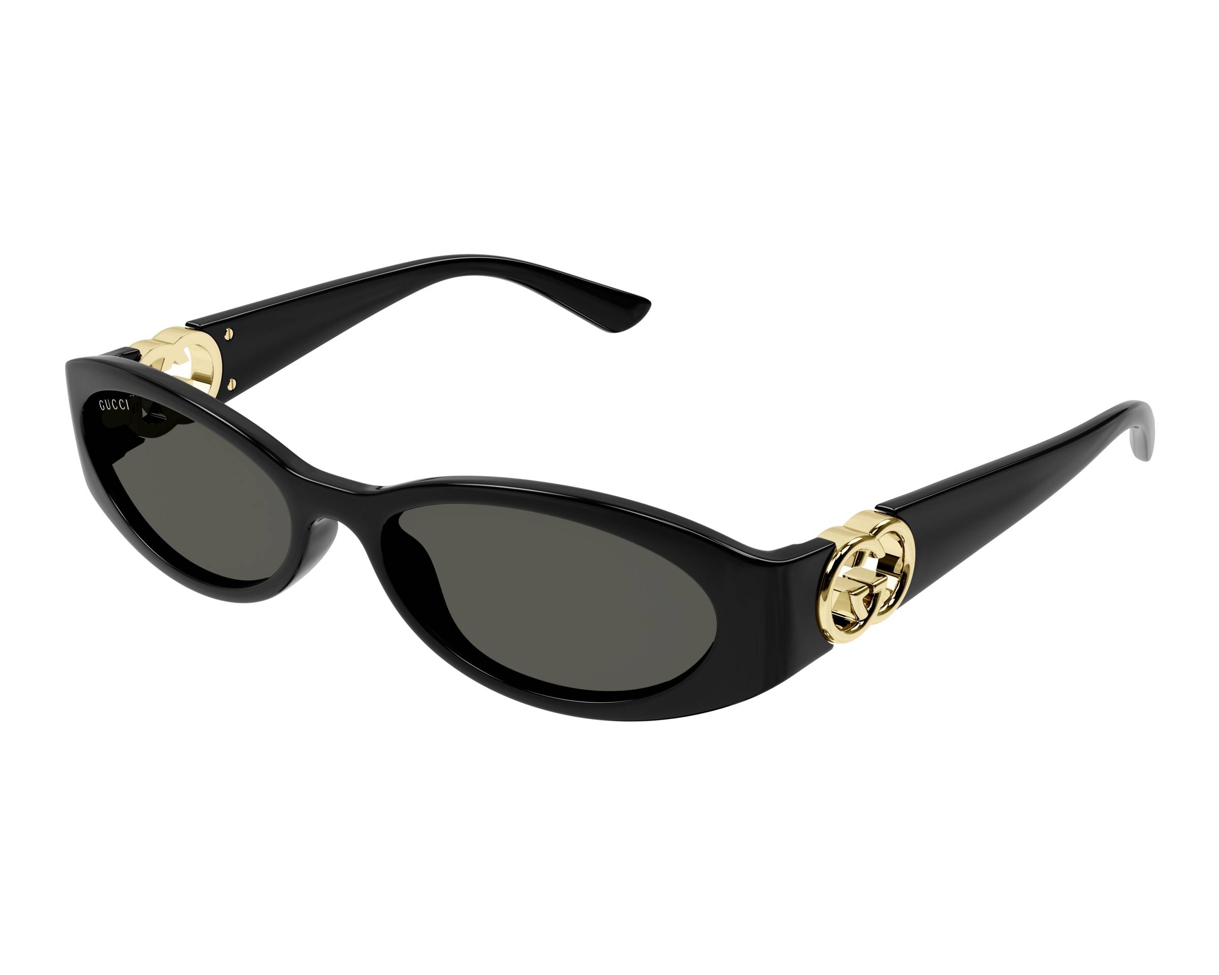 Gucci GG1660S 001 54-16 Black  360-Grad-Ansicht 4