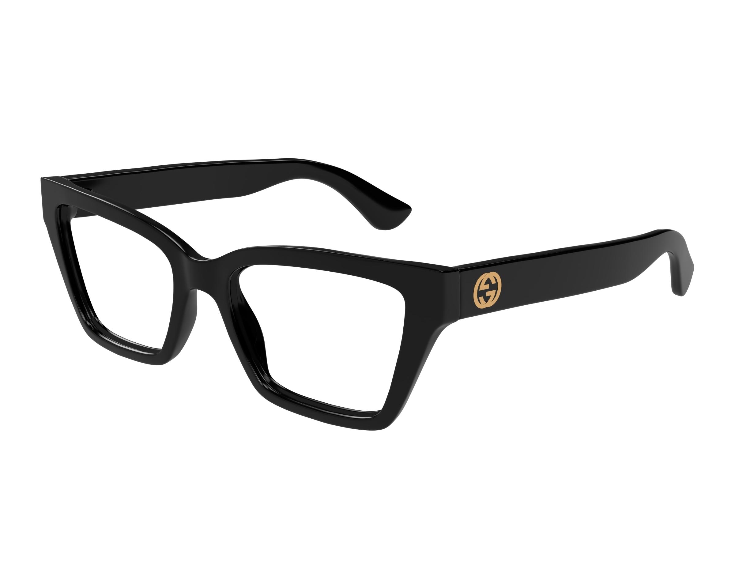 Gucci GG1715O 001 53-17 schwarz  Vorderansicht