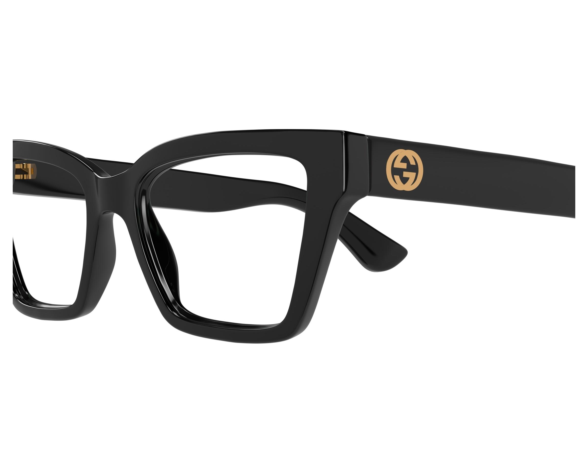 Gucci GG1715O 001 53-17 schwarz  Seitenansicht