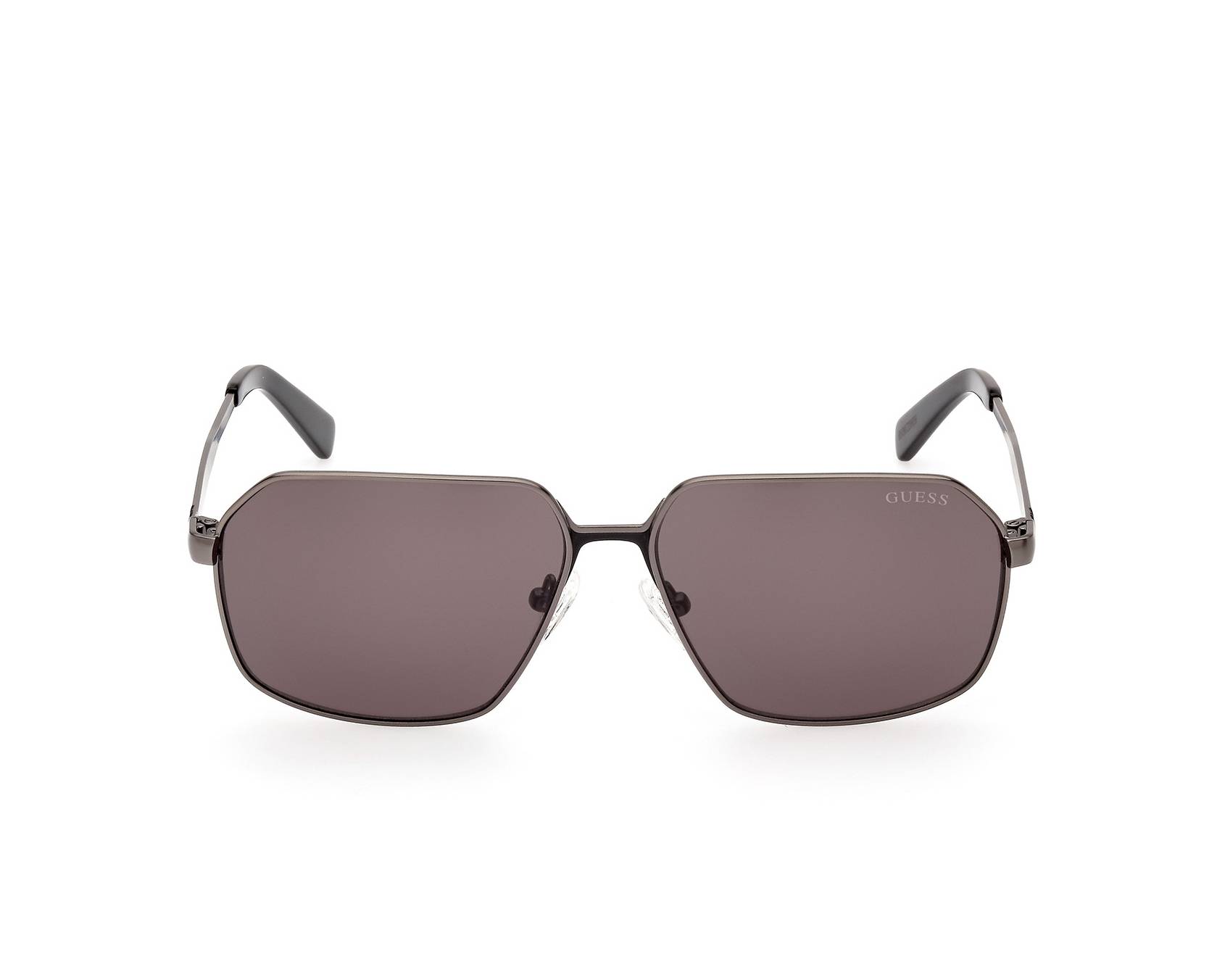 Guess GU-00071 09A 58-14 gun metall schwarz Vorderansicht