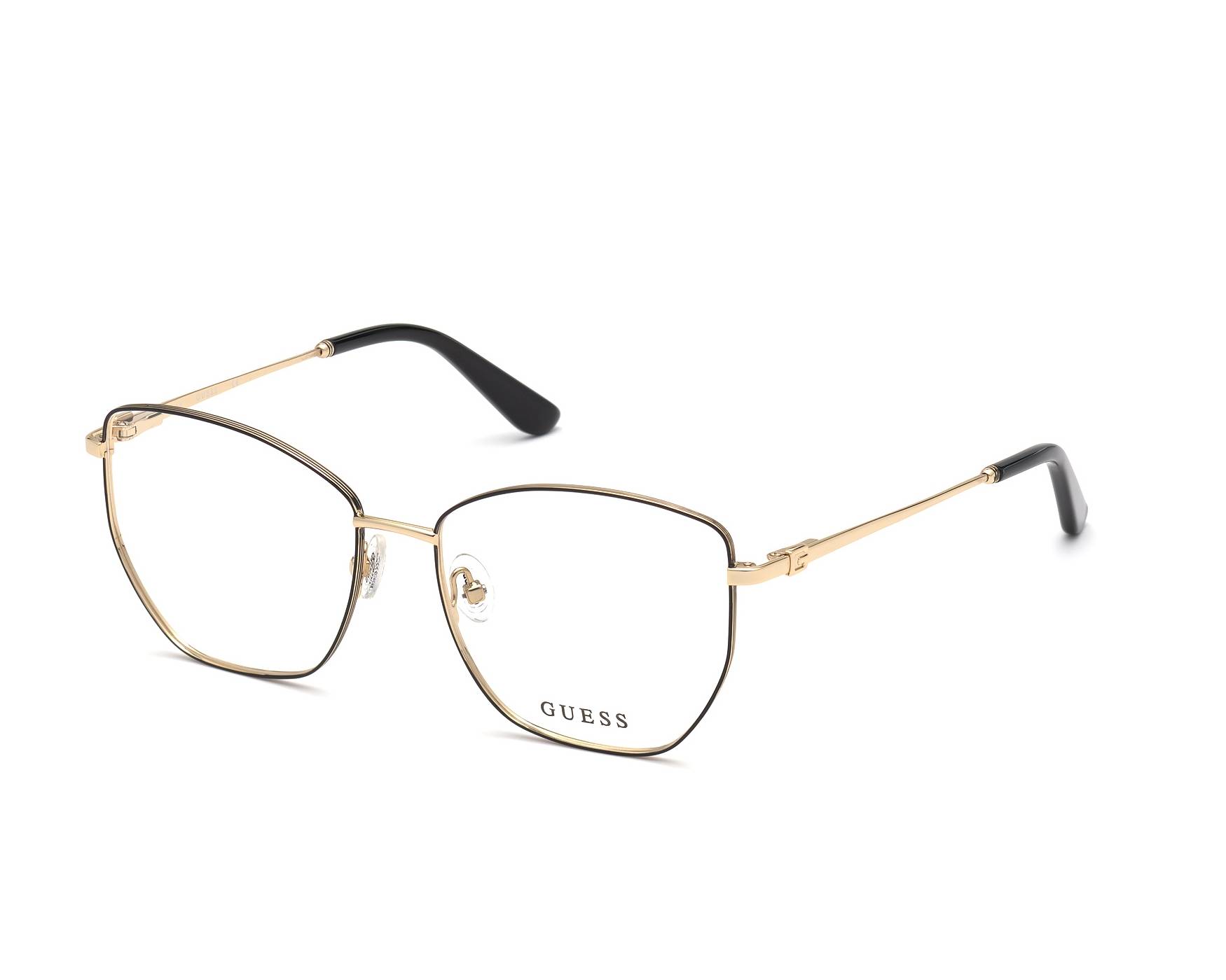 Guess GU-2825 001 55-16 schwarz gold 360-Grad-Ansicht 1