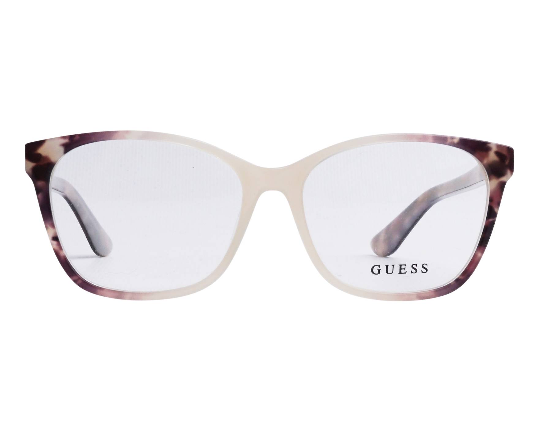 Guess GU-2949 025 53-15 elfenbeinfarben havana-honig Vorderansicht