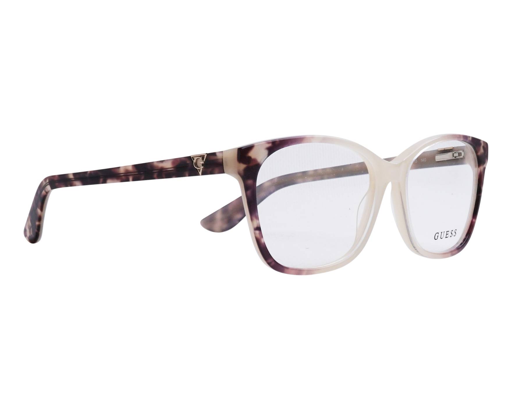 Guess GU-2949 025 53-15 elfenbeinfarben havana-honig Seitenansicht
